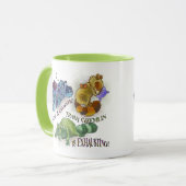 Mug Chaotic Trash Gremlin, ratons laveurs endormis (Devant gauche)