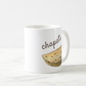 Mug Chapati Roti Indien Pain de cuisine Flatpain de pl (Devant droit)