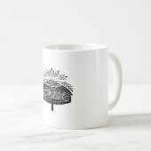 Mug Chapeau de fleurs (Devant droit)