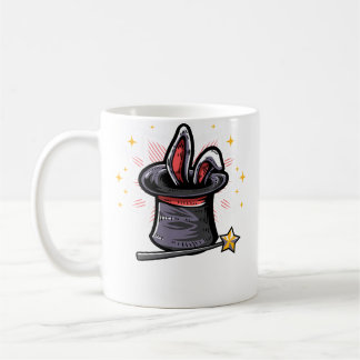 Mug Chapeau de Magicien de Magie Lapin Dans Un Chapeau