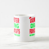Mug Chapeau de Noël de Père Noël Fouilleur de Conteneu (Centre)