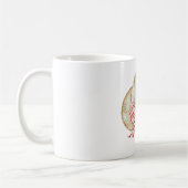 Mug Chapeau de paille à rayures rouges et blanches ave (Gauche)