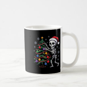 Mug Chapeau de Père Noël squelette Arbre de Noël Noël