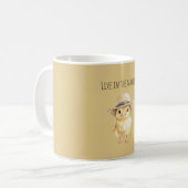 Mug Chapeau de poulet jaune (Devant gauche)