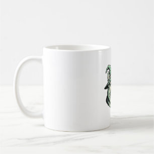 Mug Chapeau De Sorcière Chien Gravure Vintage Humour H