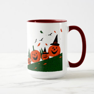 Mug Chapeau de sorcière citrouille mignon Happy Fall Y