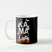 Mug Chapeau de sorcière de citrouille de chat de Kamal (Gauche)