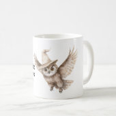 Mug Chapeau d'Halloween Hibou Vous Verra (Devant droit)