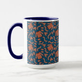 Mug Chapeau Écharpe de Noël Pull Ugly Rouge Blanc (Gauche)