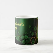 Mug Chapeau et motif de trèfle de la Saint-Patrick (Centre)