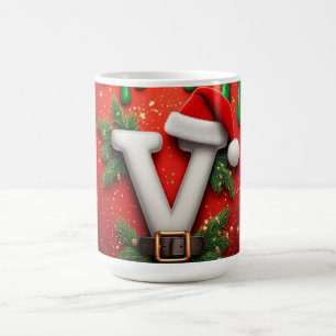 Mug Chapeau festif de Père Noël V pour décoration d'hi