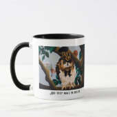Mug Chapeau Haut de Forme Brun Steampunk Chouette Capr (Gauche)