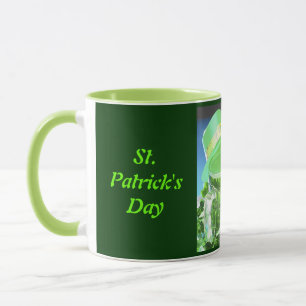 Mug Chapeau haut de forme vert & Bière verte -