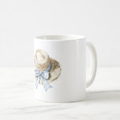 Mug Chapeau Nœud Papillon Bleu (Devant droit)