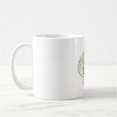 Mug Chapeau Nœud Papillon Bleu (Gauche)