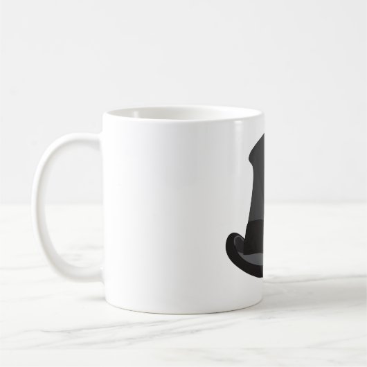 Mug Chapeau noir (Gauche)