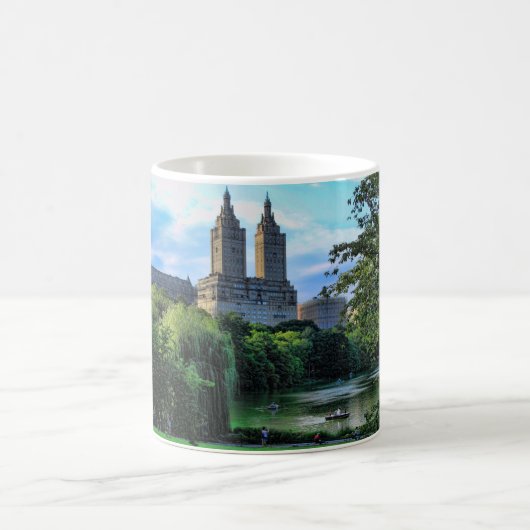 Mug Chapeaux en paille sur le lac central Park, San (Centre)