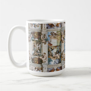Mug Chapelle Sixtine au plafond Michelangelo