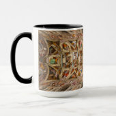 Mug Chapelle Sixtine Plafond par Michel-Ange (Gauche)