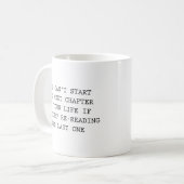 Mug Chapitre Suivant De Votre Vie (Devant gauche)