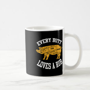 Mug Chaque Butt Aime Un Rub Drôle Bbq Butt Rub