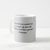Mug "Chaque chêne mis en marche… (Devant gauche)