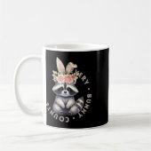 Mug Chaque compte de lapin - Autocollant Raccoon (Gauche)