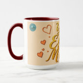 Mug Chaque Effort Compte | Lieu de Travail Moderne (Gauche)