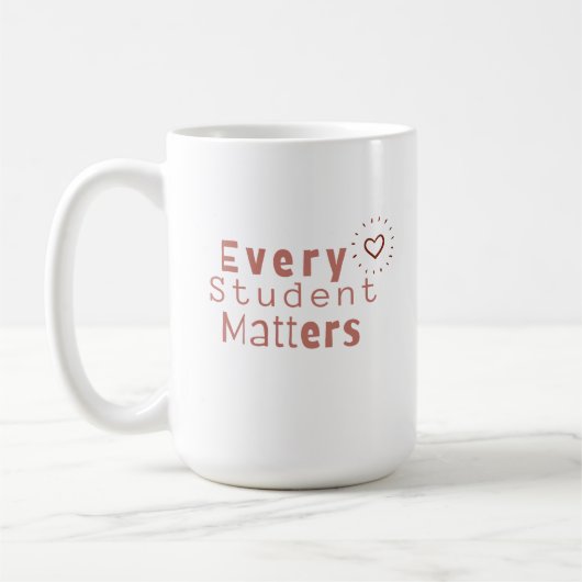 Mug Chaque élève compte (Gauche)