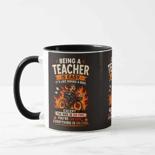 Mug Chaque enseignant comprendra ceci 😂🔥 (Gauche)