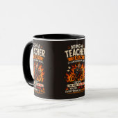 Mug Chaque enseignant comprendra ceci 😂🔥 (Devant gauche)