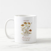 Mug Chaque fleur fleurit dans son propre temps -Floral (Gauche)