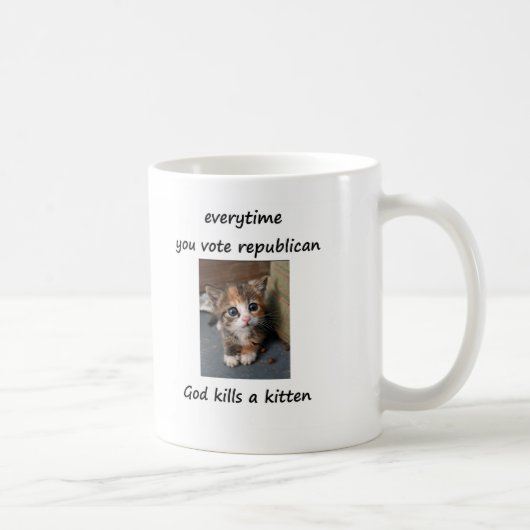 Mug chaque fois que vous votez le républicain (Droite)