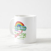 Mug Chaque fois que vous voyez un arc-en-ciel (Devant gauche)