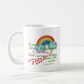 Mug Chaque fois que vous voyez un arc-en-ciel (Gauche)