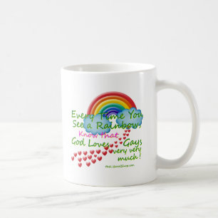 Mug Chaque fois que vous voyez un arc-en-ciel