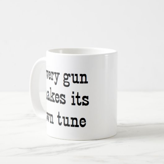 Mug chaque fusil (Devant gauche)