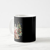 Mug Chaque genou fléchira religieux chrétien Santa Chr (Devant gauche)