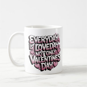 Mug Chaque jour est Amour Jour Design romantique