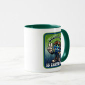 Mug Chaque jour est Jour des terres (Devant droit)