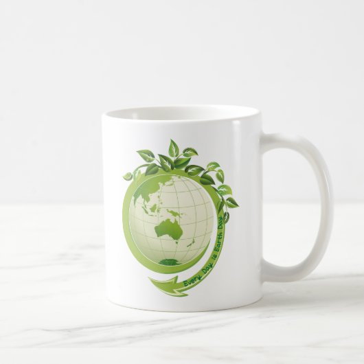Mug Chaque jour est Jour des terres (Droite)