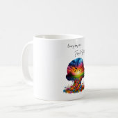 Mug Chaque jour est un nouveau départ de l'esprit colo (Devant gauche)