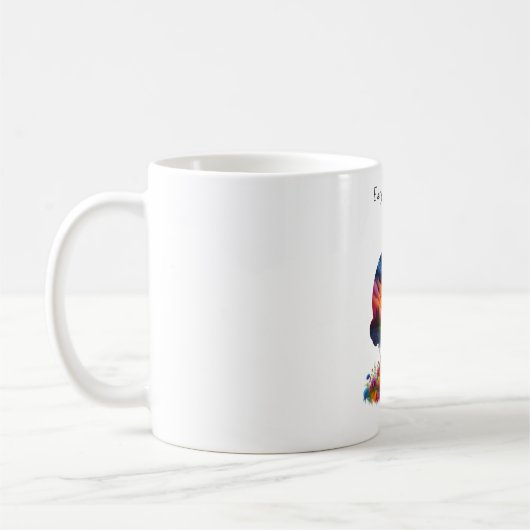 Mug Chaque jour est un nouveau départ de l'esprit colo (Gauche)