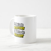 Mug Chaque jour est une aventure .. Andrologue (Devant gauche)