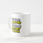 Mug Chaque jour est une aventure. Principal adjoint (Devant gauche)