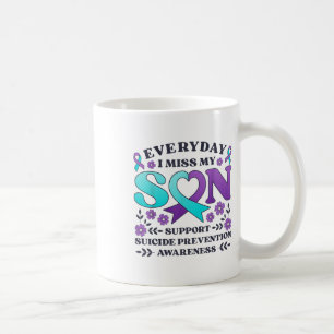 Mug Chaque jour je manque mon fils soutien prévention