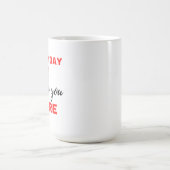Mug Chaque jour je t'aime plus Noir (Centre)