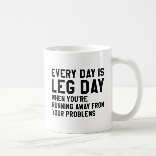 Mug Chaque Jour, Jour De La Jambe (Droite)