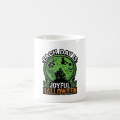 Mug Chaque jour Maison Hantée Halloween Joyeuse Chat S (Centre)