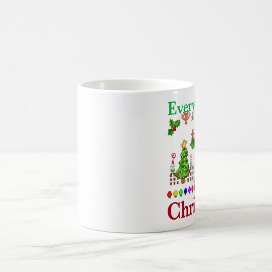 Mug Chaque jour, Noël (Centre)